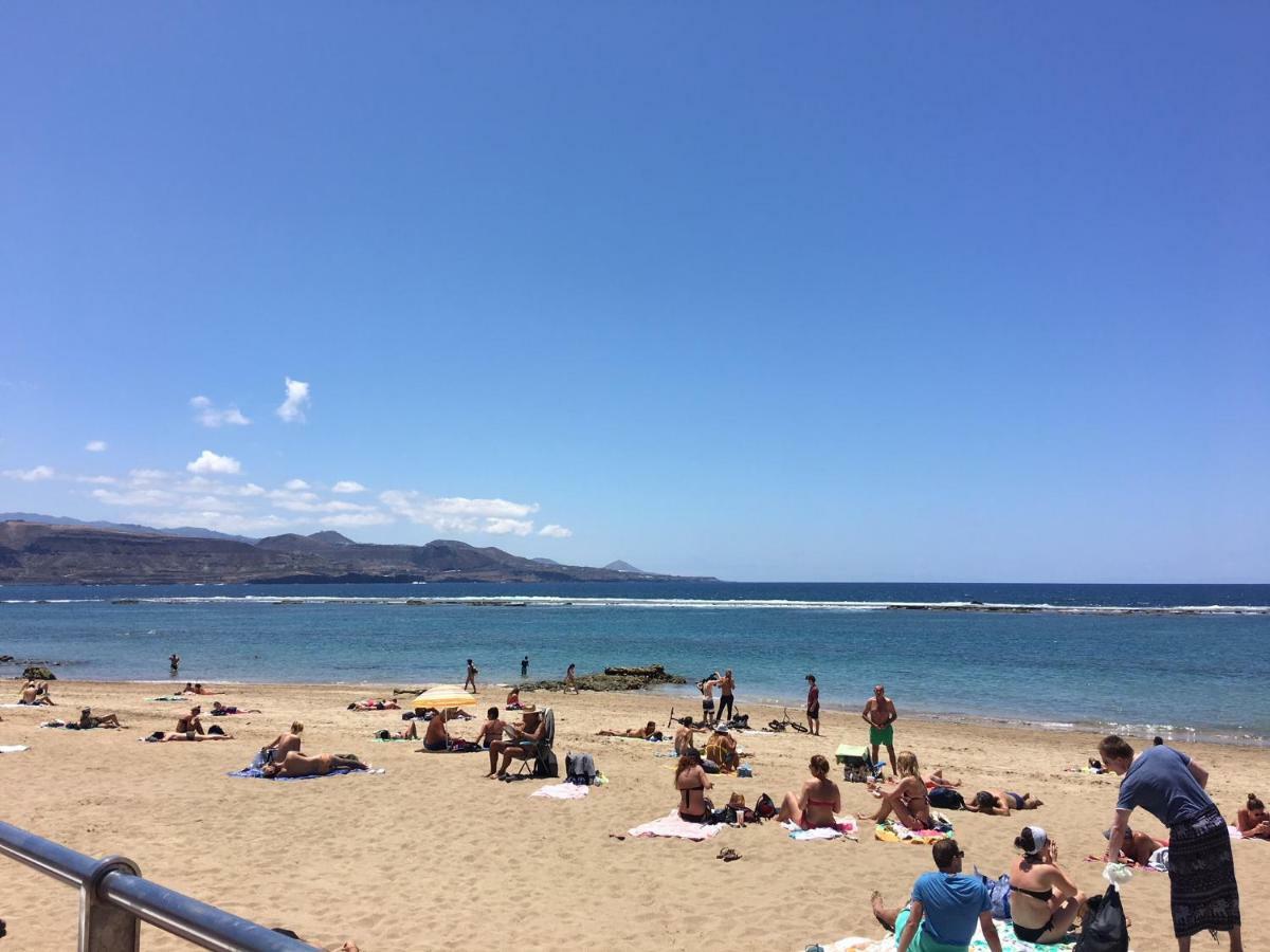 Apartamento Primera Linea Playa De Las Canteras Las Palmas de Gran Canaria Exterior foto